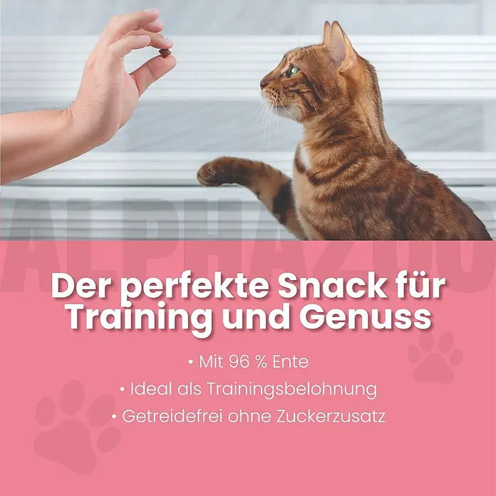 Alphazoo Katzensnack Ente Ente Ente Ente - 160 g