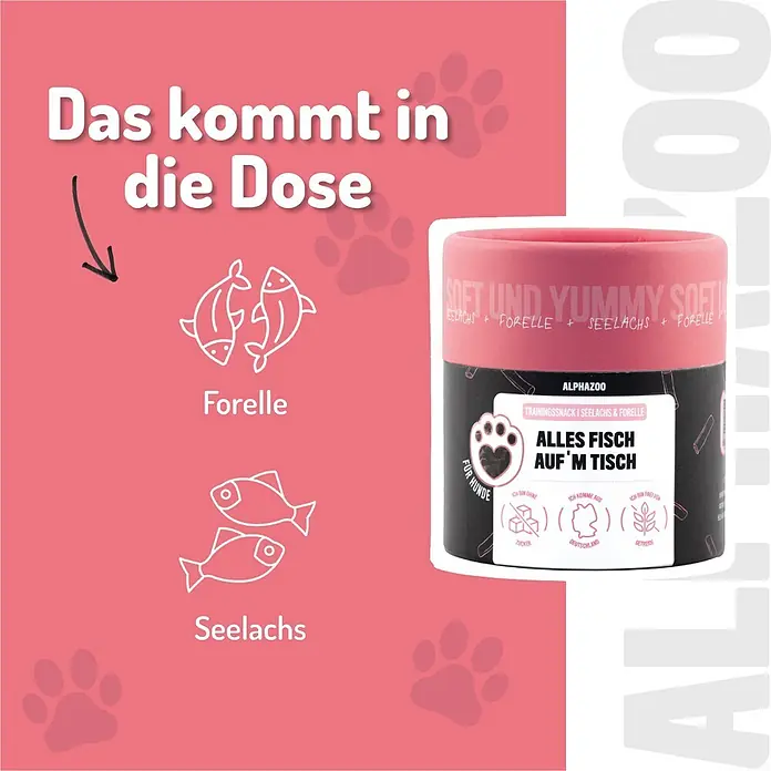 Alphazoo Hundesnack Alles Fisch Auf’m Tisch - 65 g