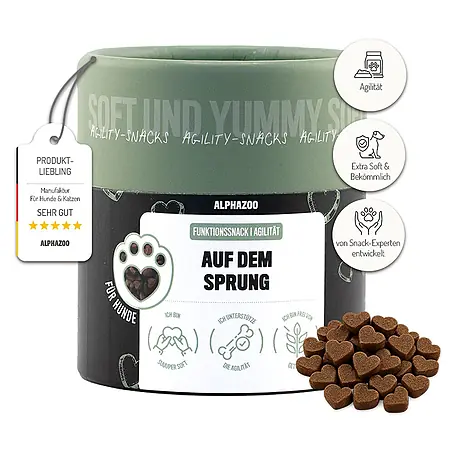 Alphazoo  Hundesnack Auf dem Sprung Leckerli