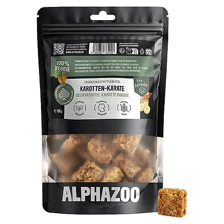 Alphazoo  Hundesnack Karotten-Karate