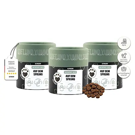 Alphazoo  Hundesnack Auf dem Sprung Leckerli