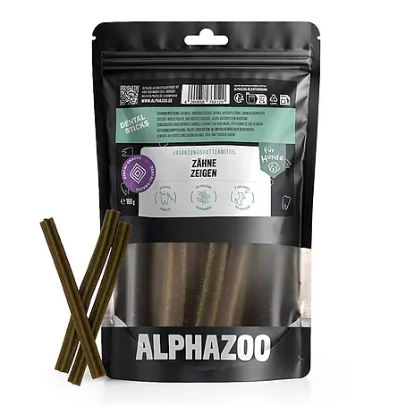 Alphazoo  Hundesnack Zähne zeigen Kaustange