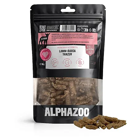 Alphazoo  Hundesnack Lamm-Barda Tanzen