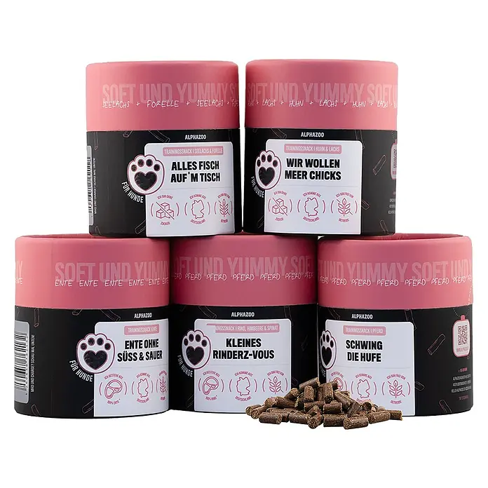 Alphazoo Hundesnack Probierset - 325 g