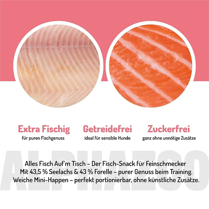 Alphazoo Hundesnack Alles Fisch Auf’m Tisch - 195 g