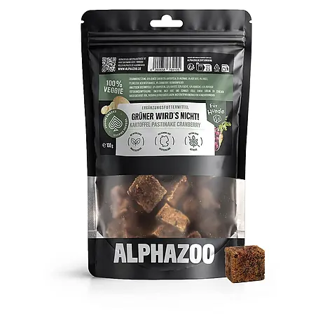 Alphazoo  Hundesnack Grüner wird's nicht