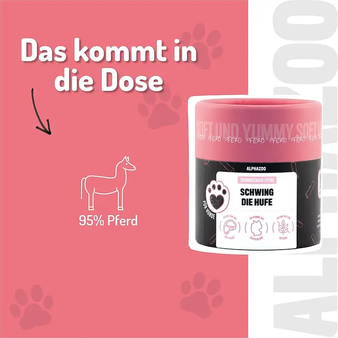 Alphazoo Hundesnack Schwing Die Hufe - 195 g