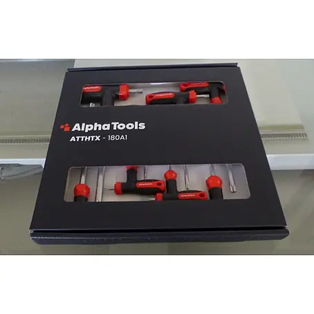 Alpha Tools  Juego de llaves Torx ATTHTX-180A1