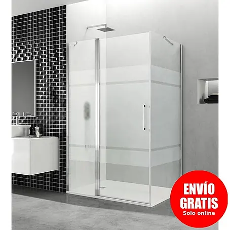 GME  Mampara de ducha esquinera Open Combi C frontal + lateral