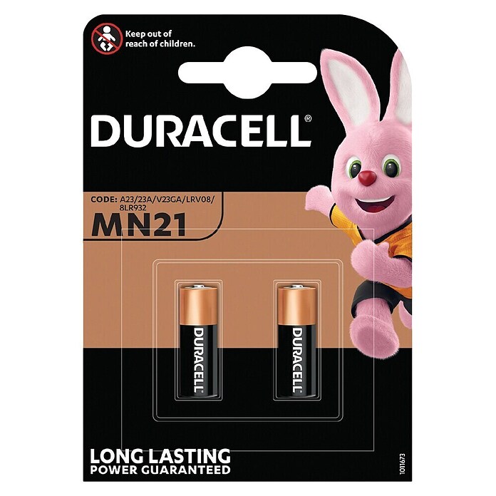 Duracell Alkalna baterija MN21 B2  (12 V, 2 kos) | 3351 - Alkali Marke | CBHA - Batterien Marke | CBH - Batterien/Taschenlampen | CB - Elektroinstallation | C - Elektro | BAUHAUS