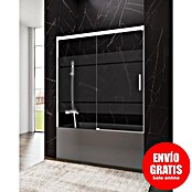 GME Mampara para bañera Basic (An x Al: 160 x 150 cm, Vidrio serigrafiado, Blanco) | BAUHAUS