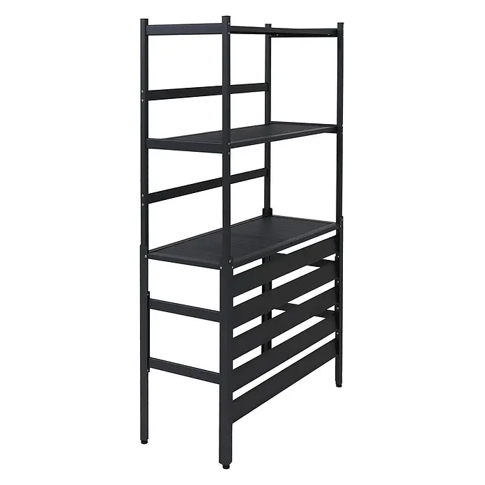 Proregal Geräteschrank Verkleidung für Klimaanlage/Wärmetauscher - Außenbreite inkl. Dachüberstand: 90 cm, Außentiefe inkl. Dachüberstand: 38 cm, Metall, Grau