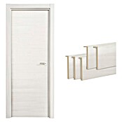 Solid Elements Pack puerta de interior Fresno Eslovenia (72,5 x 203 cm, Apertura según normativa: Izquierda, Blanco Fresno, Maciza) | BAUHAUS