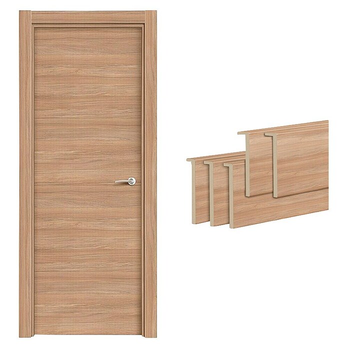 Solid Elements Pack puerta de interior Roble Urban (62,5 x 203 cm, Apertura según normativa: Izquierda, Roble, Maciza) | BAUHAUS