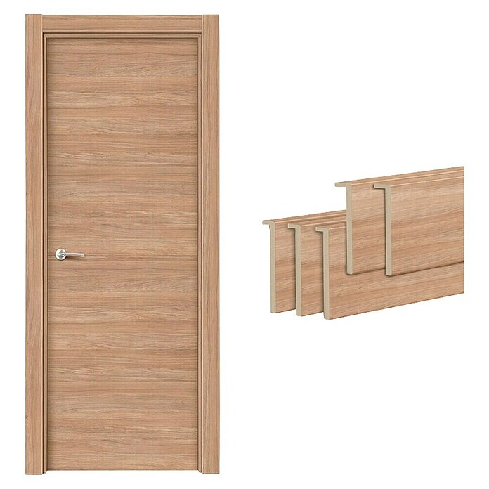 Solid Elements Pack puerta de interior Roble Urban (72,5 x 203 cm, Apertura según normativa: Derecha, Roble, Maciza) | BAUHAUS