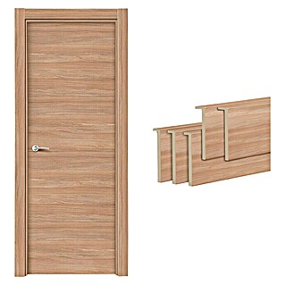 Solid Elements Pack puerta de interior Roble Urban (72,5 x 203 cm, Apertura según normativa: Derecha, Roble, Maciza)