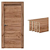 Solid Elements Pack puerta de interior Cognac (72,5 x 203 cm, Derecha, Roble Coñac, Maciza) | BAUHAUS