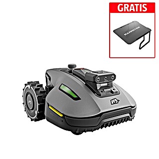 Mammotion Set robot cortacésped Yuka Mini 2 (800 m², Ancho de corte: 19 cm, Navegación por satélite)