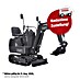 Scheppach Minibagger MIB800-BE Black Edition 