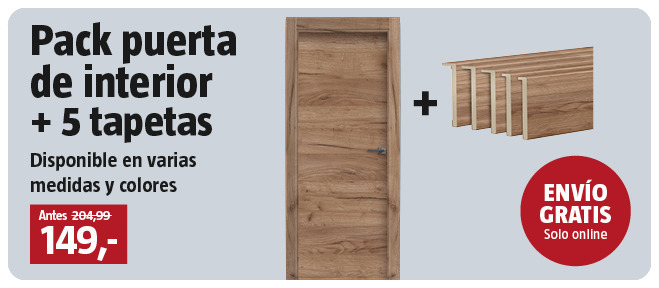 Puertas y tapetas