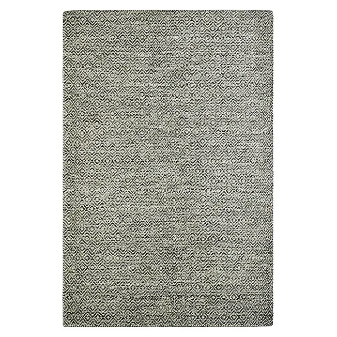 Kayoom Wollteppich Bombay 344 - Taupe, 170 x 120 cm, 100 % Wolle - Draufsicht