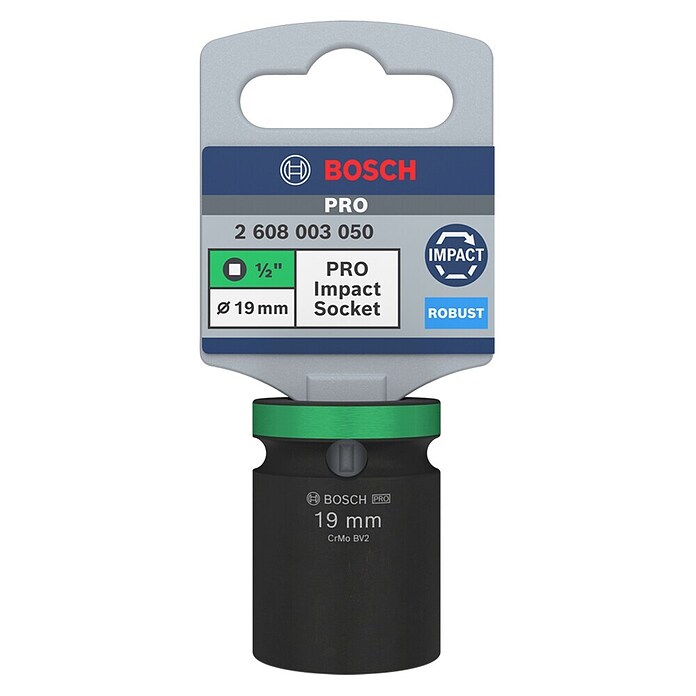 Bosch Inserto para llaves de vaso (Diámetro: 19 mm, ½″) | BAUHAUS