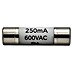 Pancontrol Feinsicherung 0,25A 600V VP2 