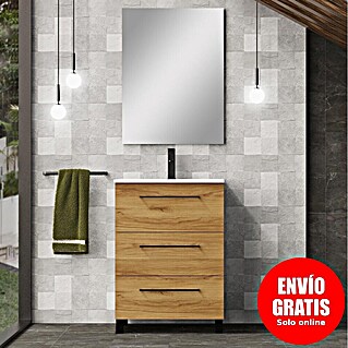 Artysan Conjunto de mueble de baño Arosa 3C (Ancho: 60 cm, 3 pzs., Teka, Mate)