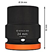 Bosch Inserto para llaves de vaso (Diámetro: 24 mm, ¾″) | BAUHAUS