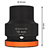 Bosch Inserto para llaves de vaso (Diámetro: 19 mm, ¾″) | BAUHAUS