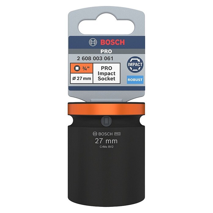 Bosch Inserto para llaves de vaso (Diámetro: 27 mm, ¾″) | BAUHAUS