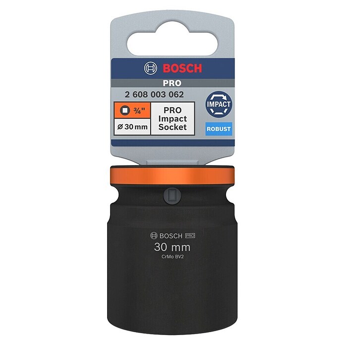 Bosch Inserto para llaves de vaso (Diámetro: 30 mm, ¾″) | BAUHAUS