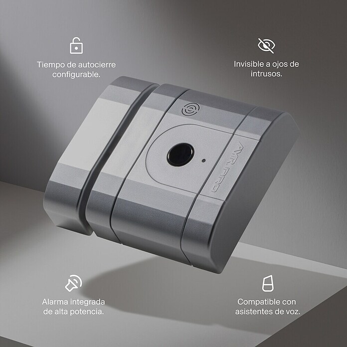 AYR Cerradura electrónica Lock-PRO (Gris, Bluetooth, Mediante app) | BAUHAUS