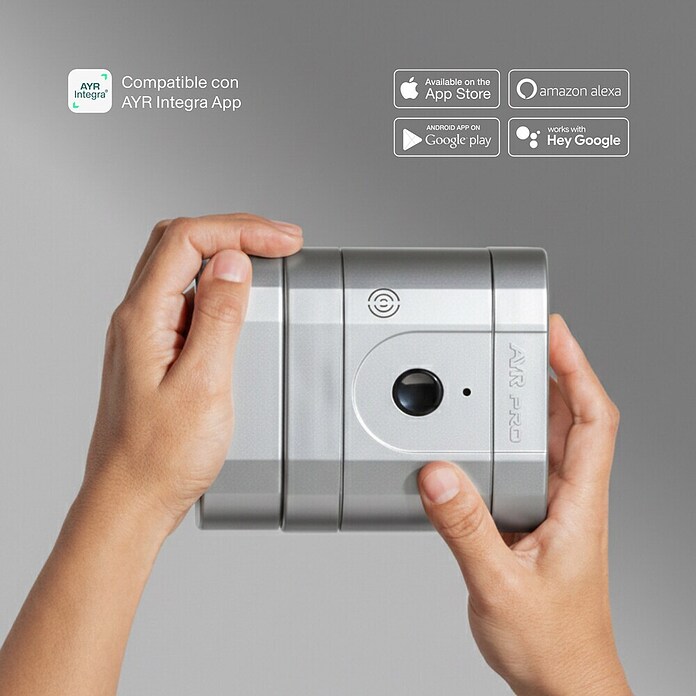 AYR Cerradura electrónica Lock-PRO (Gris, Bluetooth, Mediante app) | BAUHAUS