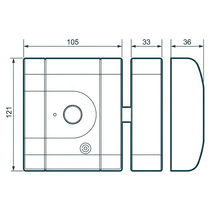 AYR Cerradura electrónica Lock-PRO (Blanco, Bluetooth, Mediante app) | BAUHAUS