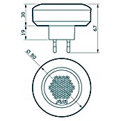 AYR Sirena de alarma (WLAN, 100 dB, Específico para: Dispositivos de seguridad AyR) | BAUHAUS