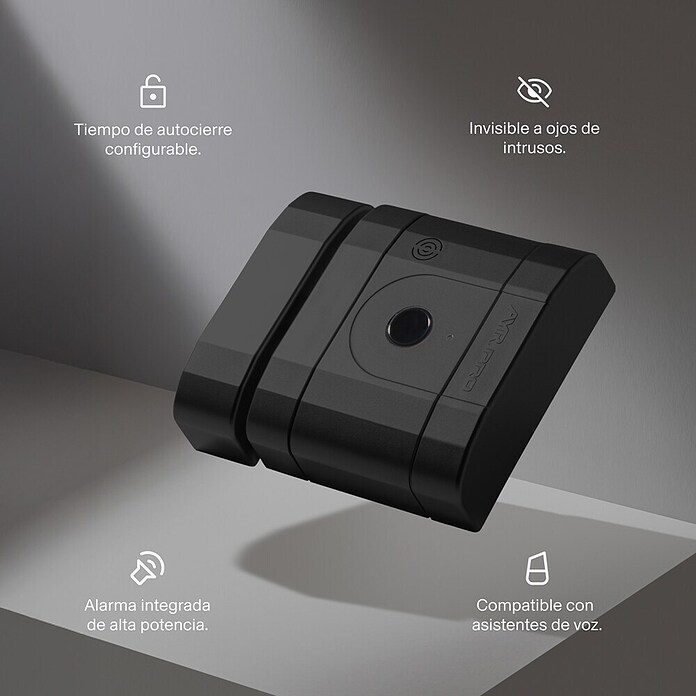 AYR Cerradura electrónica Lock-PRO (Negro, Bluetooth, Mediante app) | BAUHAUS