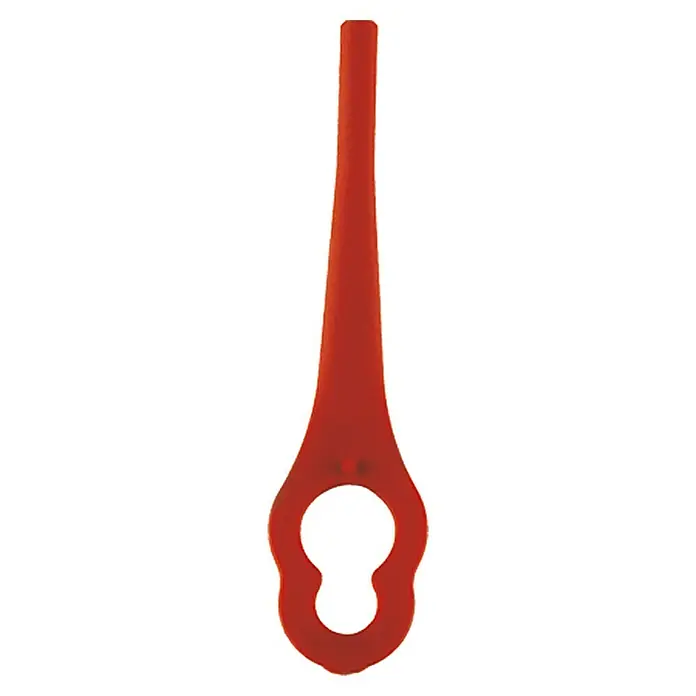 Einhell Ersatzmesser-Set - Passend für: GE-CT 18 Li, GC-CT 18/24 Li, GC-CT 18/24 Li P, GATE 18 Li, 20 Stk. - Rotes Rasentrimmer-Messer mit Schlüssellochform. Präzisionsschneiden für einen gepflegten Rasen.