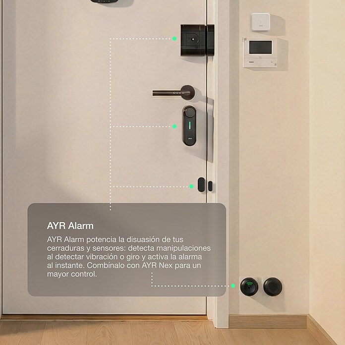 AYR Sirena de alarma (WLAN, 100 dB, Específico para: Dispositivos de seguridad AyR) | BAUHAUS
