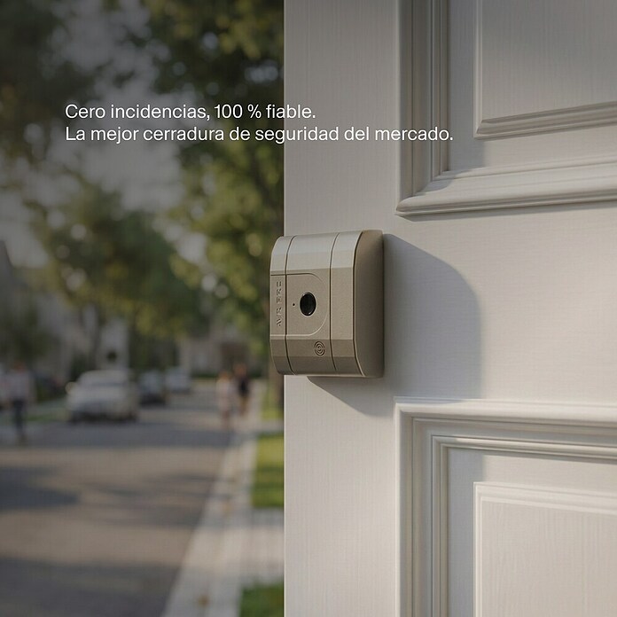 AYR Cerradura electrónica Lock-PRO (Marrón, Bluetooth, Mediante app) | BAUHAUS