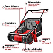 Einhell PXC 18V Laubsammler GE-GC 18/55 Li (Ohne Akku, 18 V, 100 l) | BAUHAUS