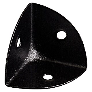 Walteco Kisthoek (Zwart, 1 st., l x b x h: 25 x 25 x 25 mm)