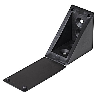 Walteco Winkelverbinder (L x B x H: 35 x 25 x 35 mm, Kunststoff)