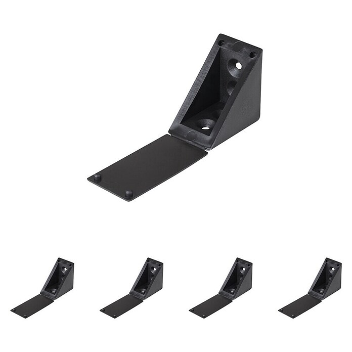 Walteco Winkelverbinder (L x B x H: 35 x 25 x 35 mm, Kunststoff) | BAUHAUS