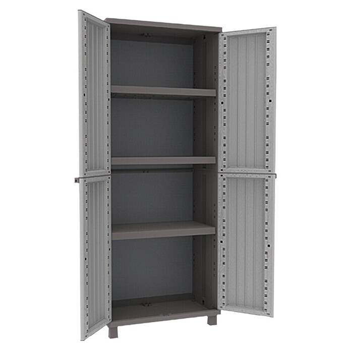 Plastična večnamenska omara JWood  (Do x Š x V: 68 x 37,5 x 170 cm) | 1238 - Schränke KST | AAFC - Schränke | AAF - Regalsysteme | AA - Eisenwaren | A - Eisenwaren | BAUHAUS