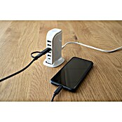 UniTEC Ladestation 6-Port-USB A/C (Weiß, 5 V, 7,5 x 9,1 x 17 cm) | BAUHAUS