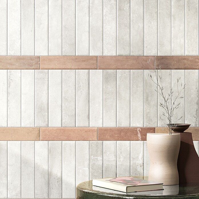 Wandfliese Portofino (6,5 x 26 cm, White, Glänzend) | BAUHAUS