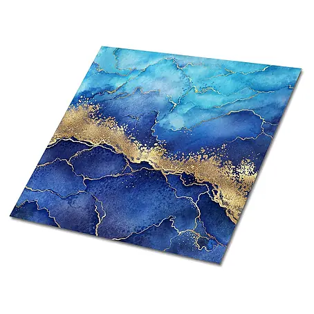 Selbstklebende Fliesen 9 Stück 30x30 cm - Marble Lake.