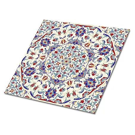 Selbstklebende Fliesen 9 Stück 30x30 cm - Mandala