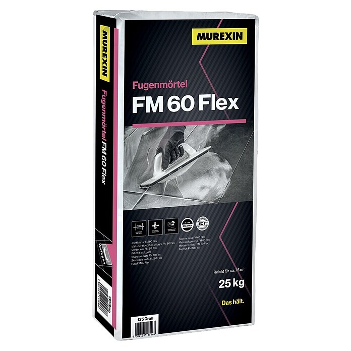 Murexin Fugirna masa FM 60 Flex  (25 kg) | 5554 - Fugenmaterial | FADB - Verfliesen | FAD - Baustoffe | FA - Baustoffe | F - Baustoffe | BAUHAUS